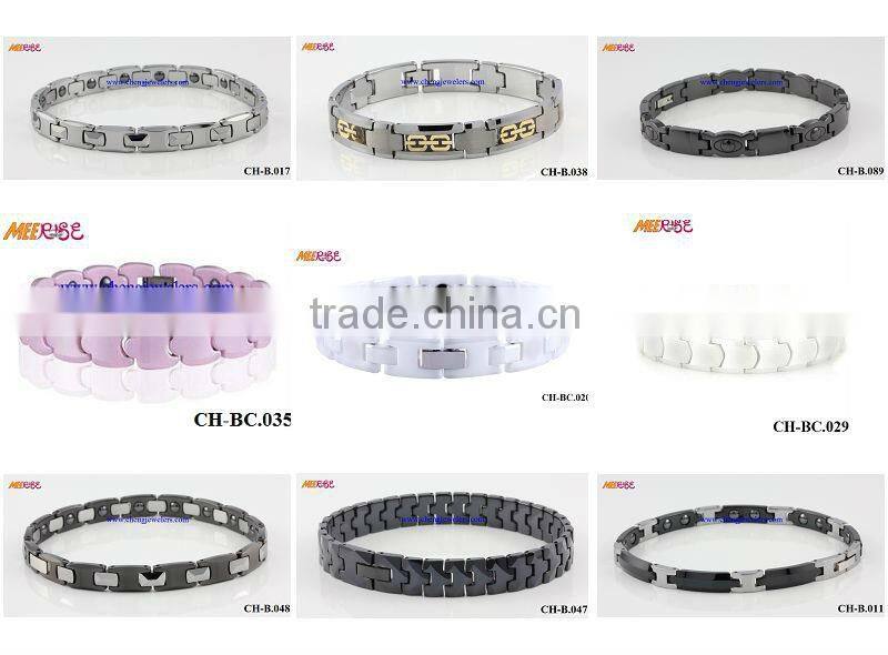 High quality IP black tungsten friendship bracelets bulk