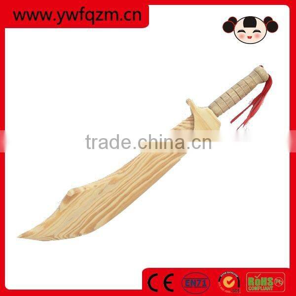 Outdoor Playing Toys Wooden Decorative Sword