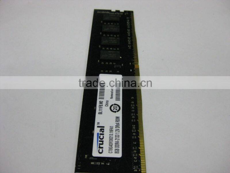 8GB RAM DDR4 2133Mhz PC3-17000 RAM working on DDR4 Mother board