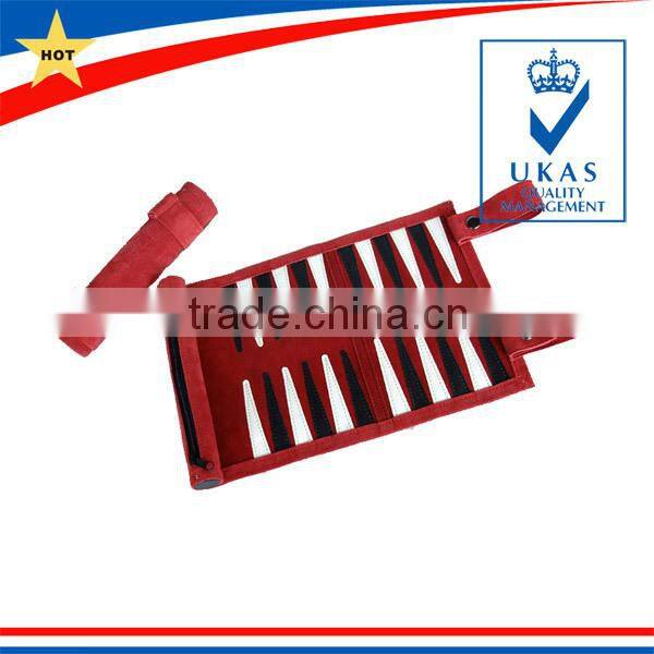 genuine leather backgammon set