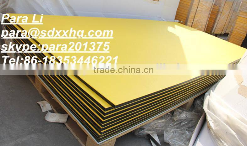 HDPE double color three layer plate/HDPE 500 sheet in china