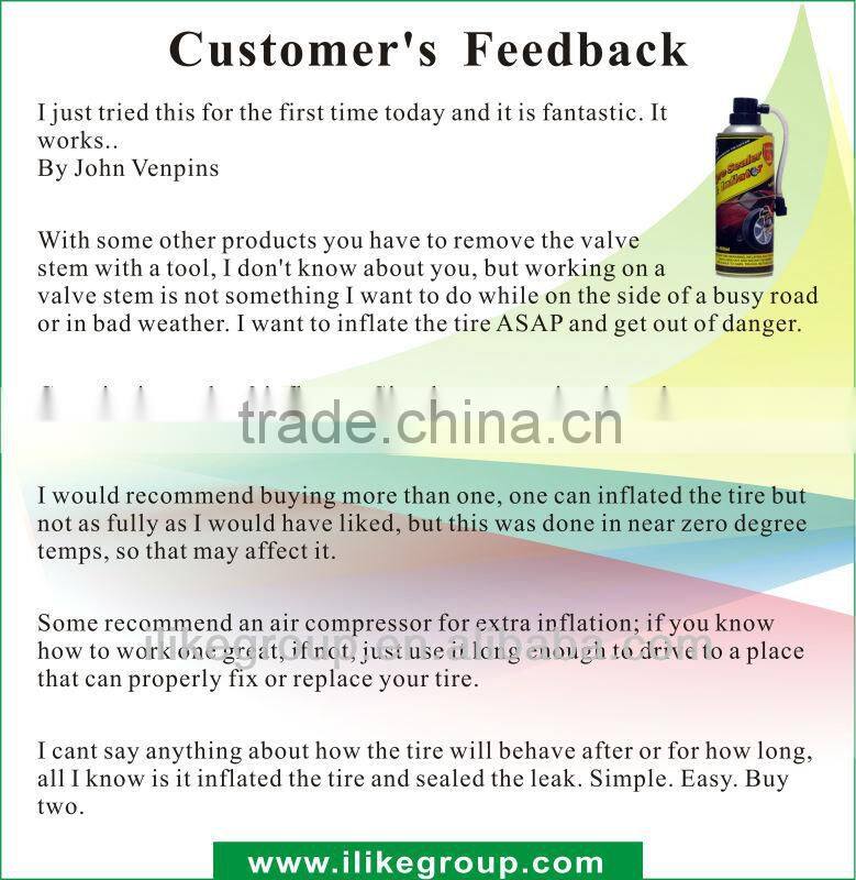 EMERGENCY PUNCTURE REPAIR FIX LEAK SEAL & INFLATES