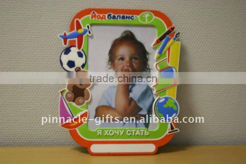 starfish soft pvc 3D photo frames with promotion