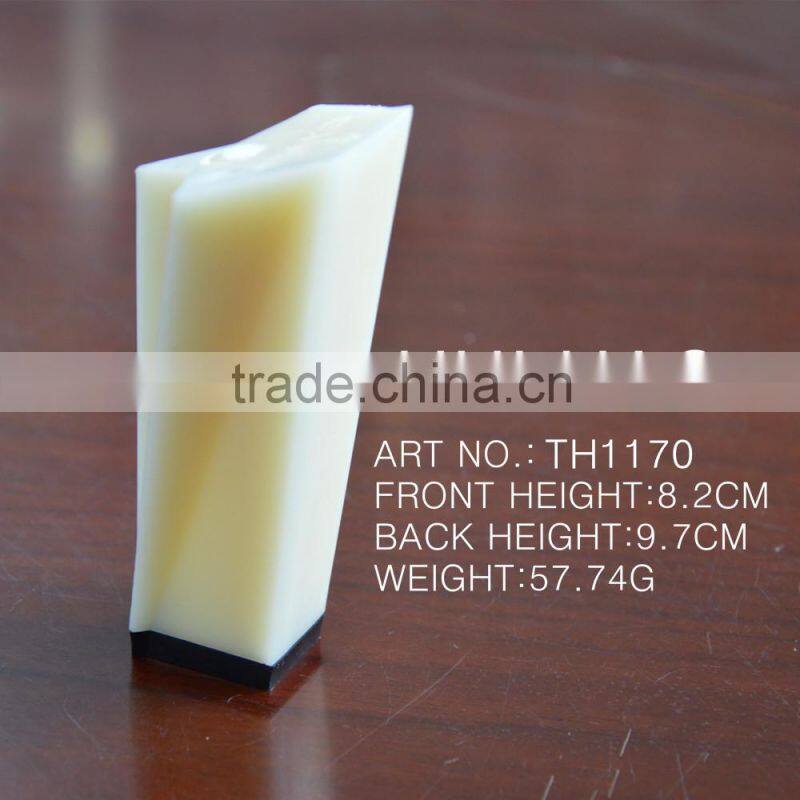 2016 fashion ABS lady shoe heel