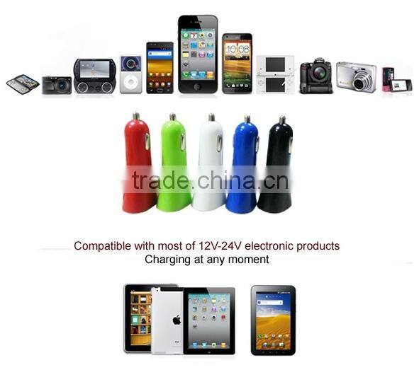 The candy-colored custom usb car charger