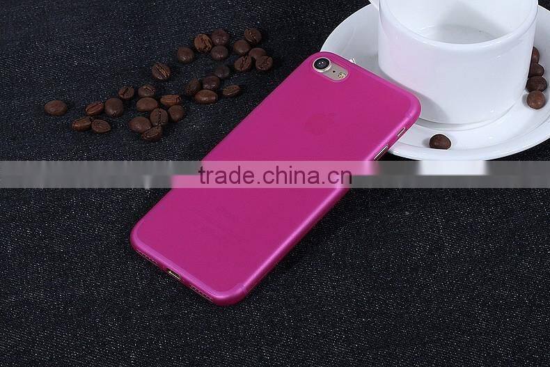 Wholesale cheap price for iPhone 7 matte finish PP case back cover super slim cases