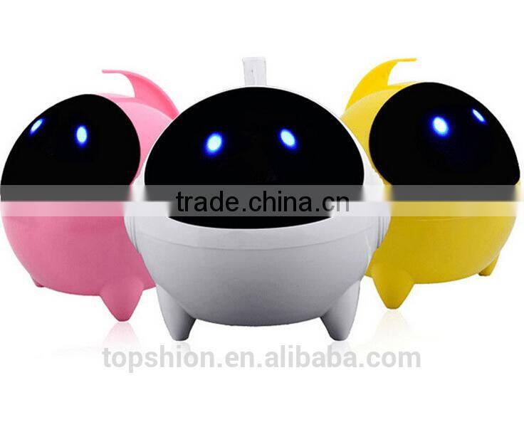 Mini Portable Cartoon Speaker With 3.5mm Audio Cable, Alibaba Express