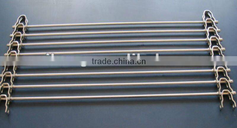 Double spiral cooling tower for toast