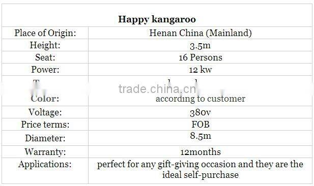 Kangaroo Jump Rides Amusement Game Machine KANG A BOUCE