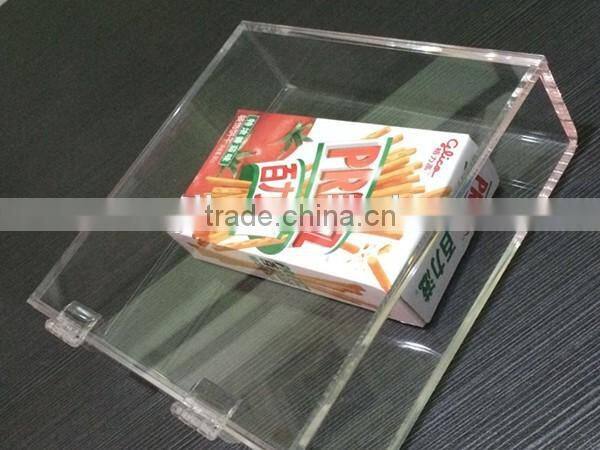 clear custom acrylic boxes with hinges