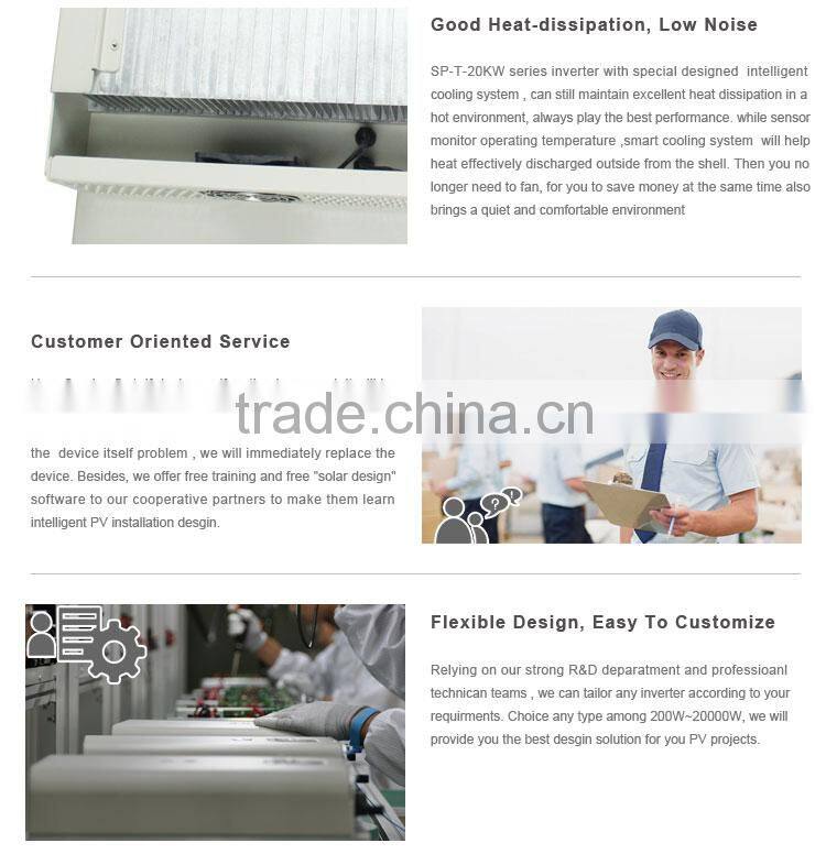 2014 hot sale wind solar hybrid inverters SP-T-13KW