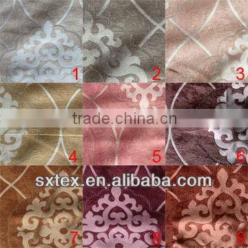 Luxury Design Big Pattern Jacquard Blackout Living room Window Curtain Dsign-812