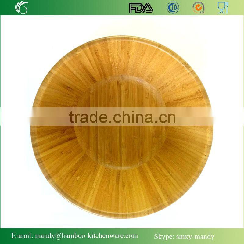 Individual Bamboo Salad Bowl 27*11CM
