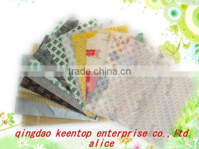 custom logo tissue paper printed