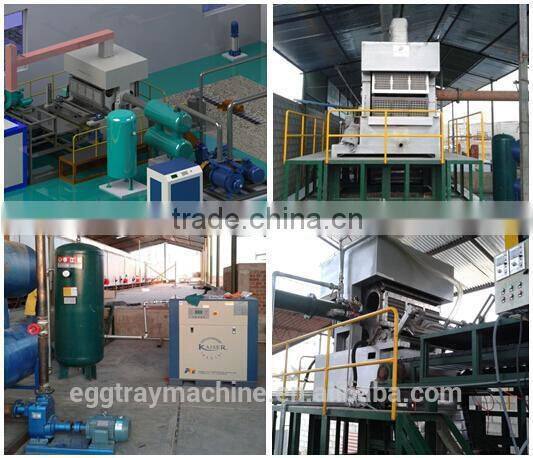 pulp machine from China factory paper making egg tray carton 5000 pcs/hour