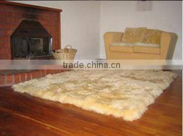BL4 genuine sheep fur blanket