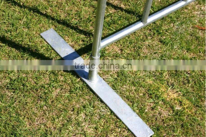 1.4m height pvc coated temporary fencing barrier for events and gatherings