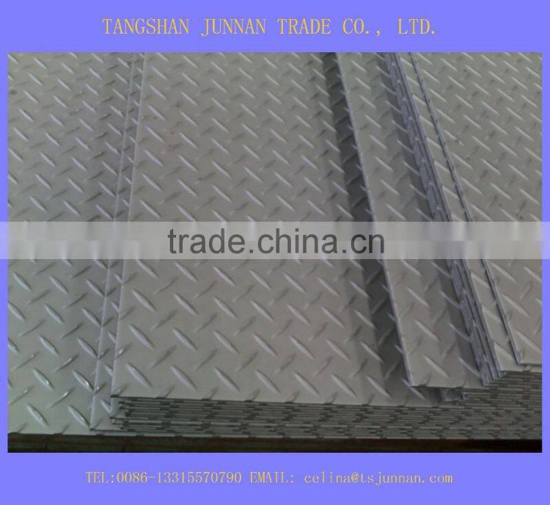 q235/ss400 hot rolled steel checkered plate/sheet/coil
