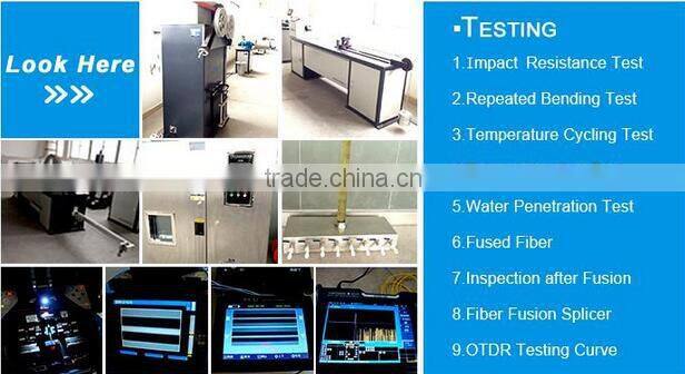 FTTH 1 Core Fiber Optical Self-support Indoor Single Mode Cable