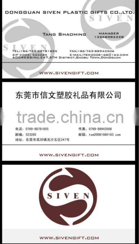 Eco-friendly 3d cartoon cute design bookmark