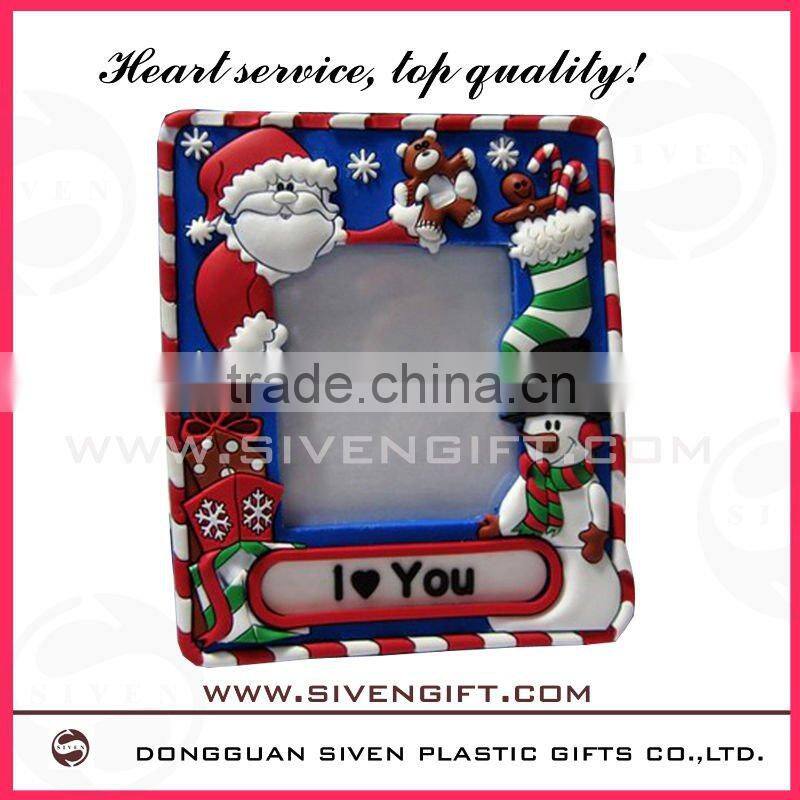 cartoon lion design soft pvc photo frame