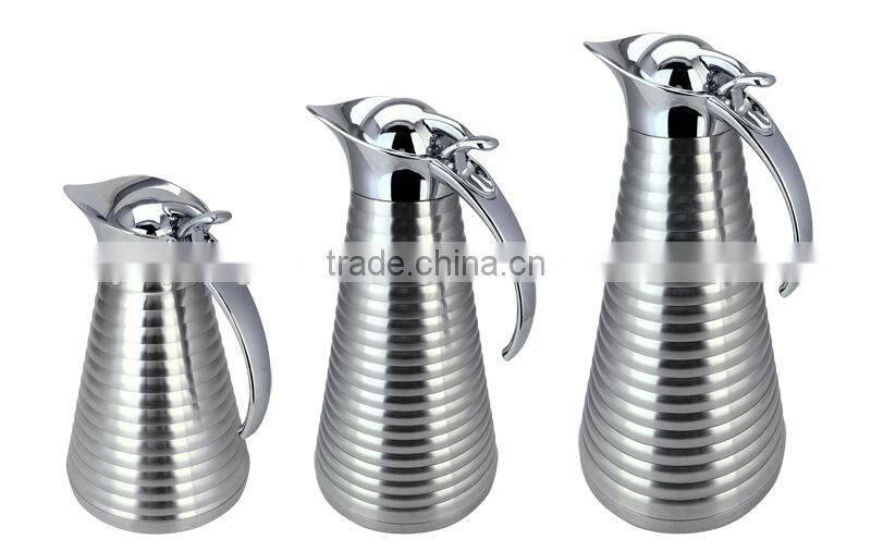 Unique Design High Grade Beautiful Stainless Steel Thermos Vacuum Jug Coffee Pot