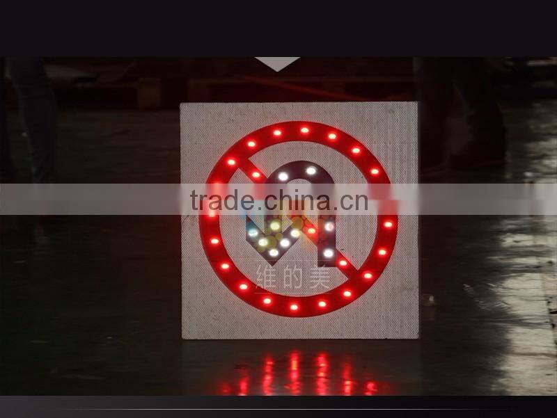 China LED Supplier Integrated Aluminum Board Solar Traffic Stop Sign