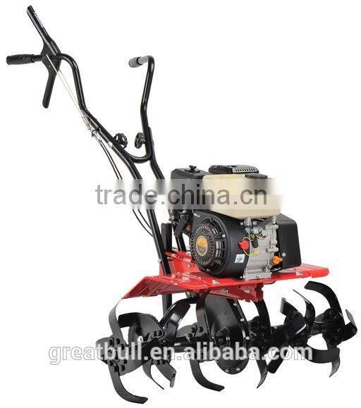 6.5hp 4 stroke mini tiller rototiller cultivator
