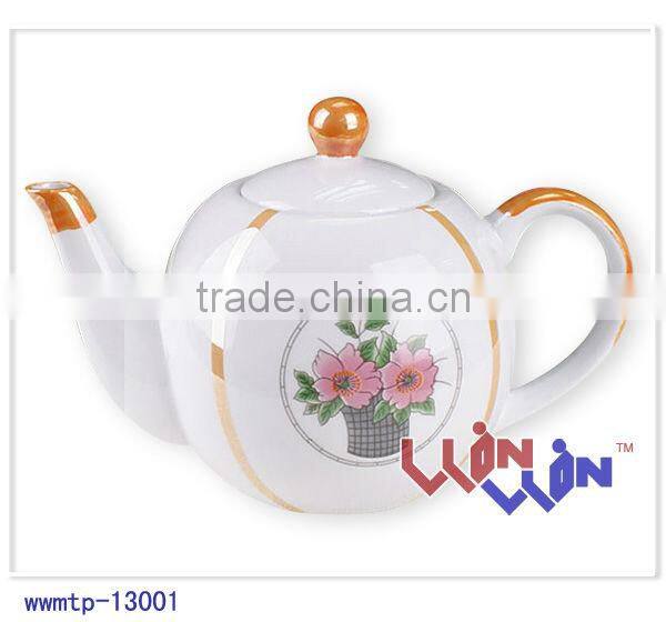 Ceramic Tea Pot set in color box packing