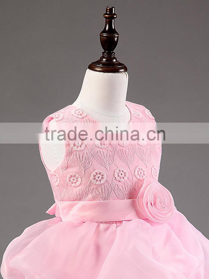 Stunning sweetheart blue beach wedding flower girl dresses girl wedding dresses kids party dress In apparel