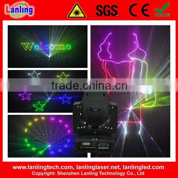 New Lanling Laser | Mini Moving Head RGB Laser Projector | DJ Lighting