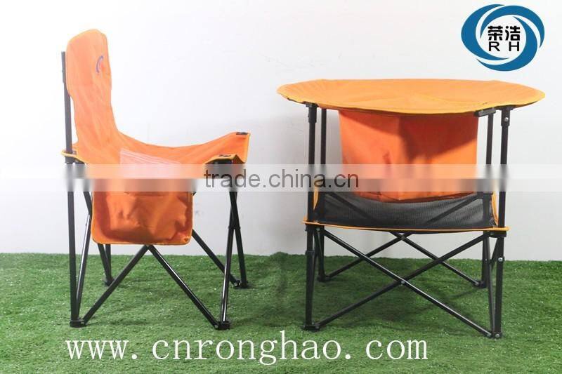 Portable folding Round table outdoor garden furniture