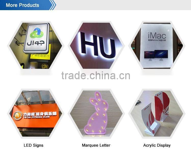 New Design Wholesale Making led open sign/marquee letter lights battery powered