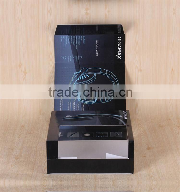 Headphone packaging corrugated cardboard box