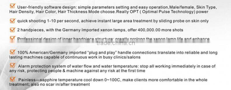 Vertical IPL SHR OPT Beauty Machine for Hair Removal Skin Rejuvenation