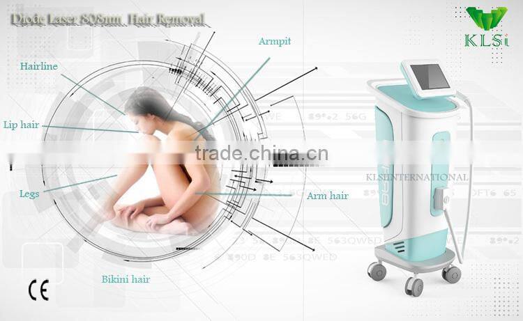 KLSi 808 diode laser KEYLASER Factory price high quality Germany Bar 808nm diode laser Hair Removal beauty equipment