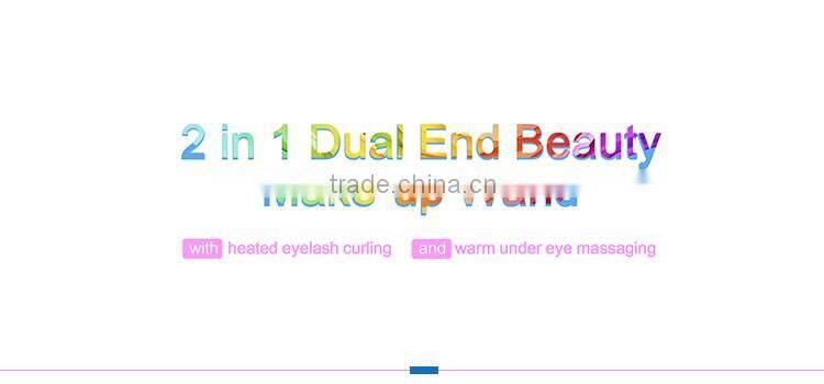 EP-201 Eyelash Curler Patented design 2 in 1 Beauty Wand battery operated
