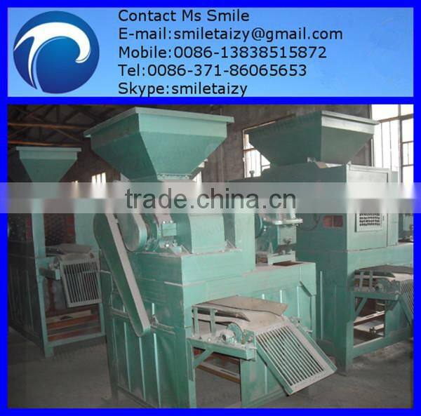 Hydraulic coal ball press machine with kinds of moulds