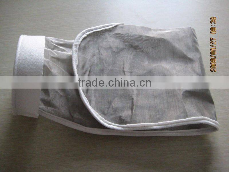 liquid filter bags--PE needle felt hot melt bag