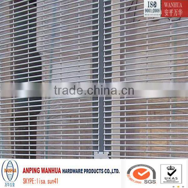 Anping Wanhua--China supplier pvc coated 358 outdoor fence