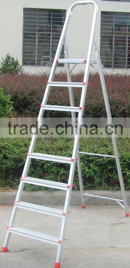 Household aluminum Ladder, 8 step folding aluminium ladder