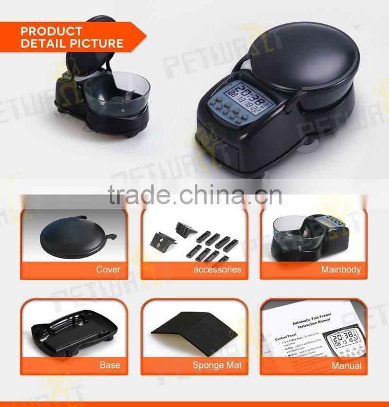 Long time programmable automatic fish bowl