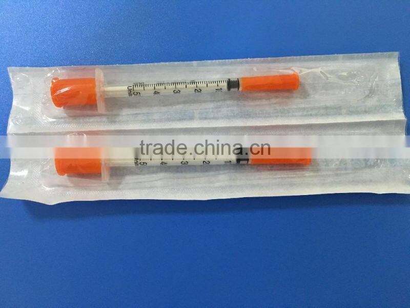 Disposable Insulin Syringe 0.5ml 1ml