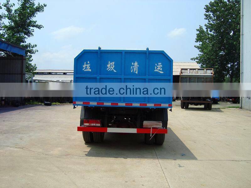 DFAC 4*2 small sealed rubbish truck for sale