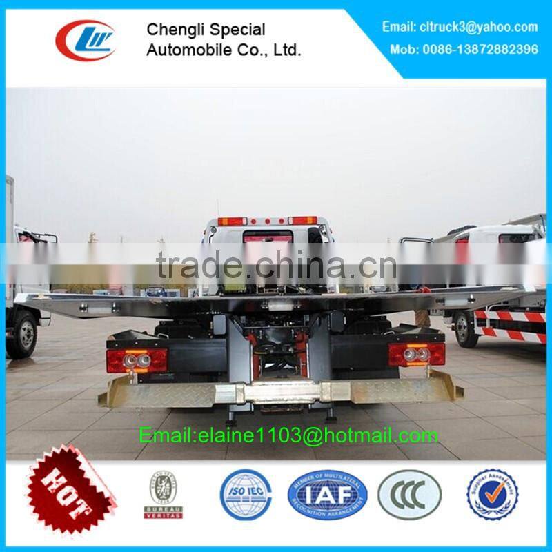 Foton flat bed recovery truck