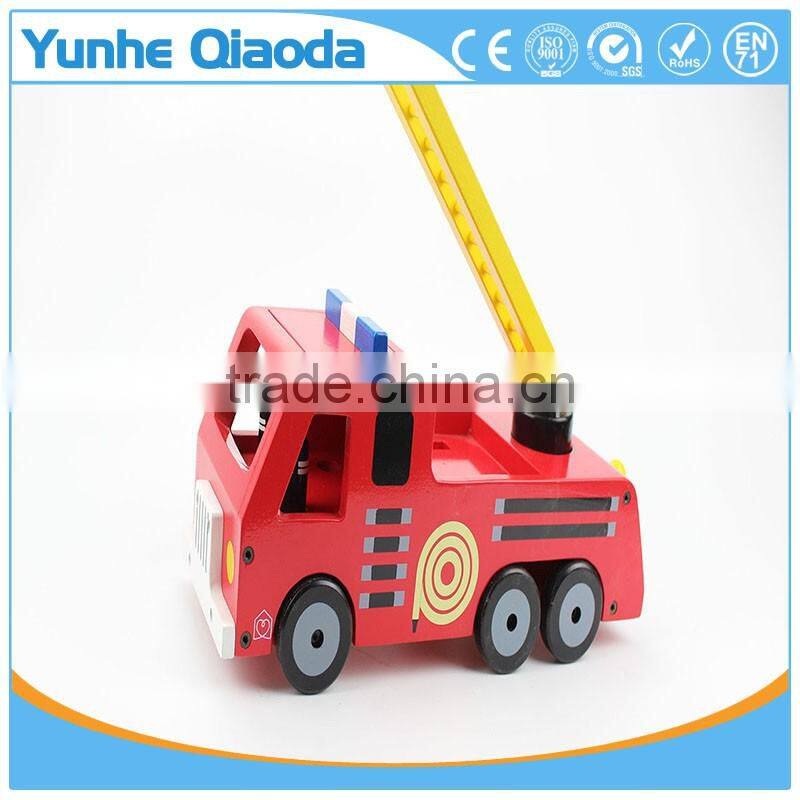 Fire Truck Wooden Play Set