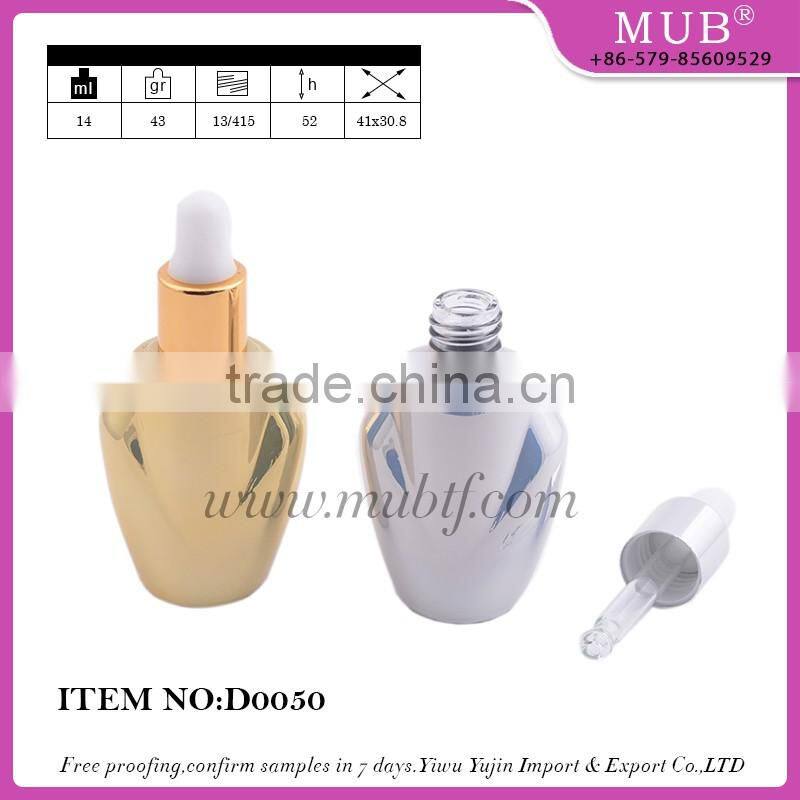 D0045 dropper bottle perfume glass bottles for cosmetic gifts