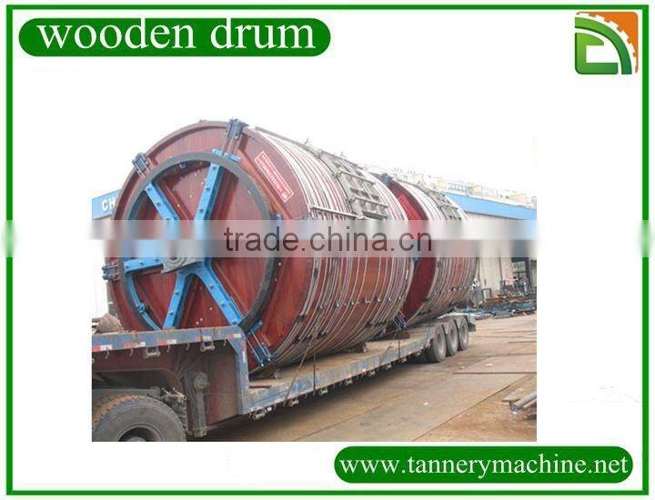 supply Overloading Wooden Drum Soaking/Liming/Tanning