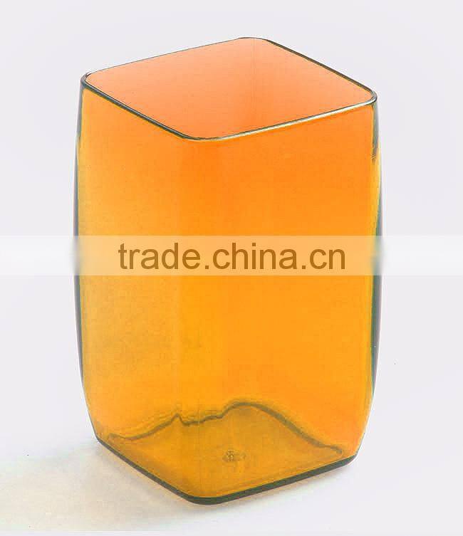 creative lovers brush cups square shaped tooth mug cup