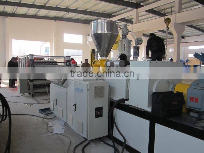 PVC ASA wave sheet roof tile machine line